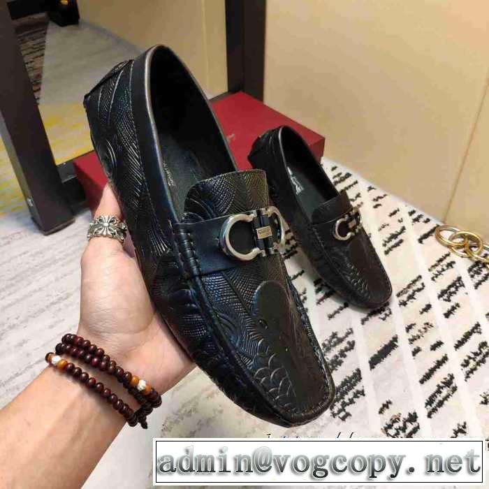 さわやかに新品おすすめ サルヴァトーレフェラガモ FERRAGAMO2019秋冬トレンドアイテム  ローファー 今年注目な新品セール