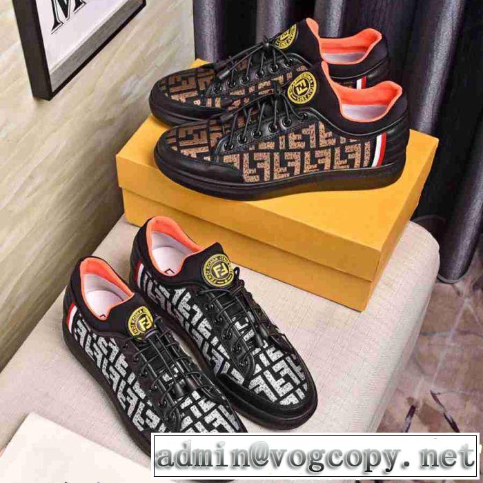 FENDI フェンディ カジュアルシューズ 2色可選 2019年最新ファッション 人気ストリートブランド新品