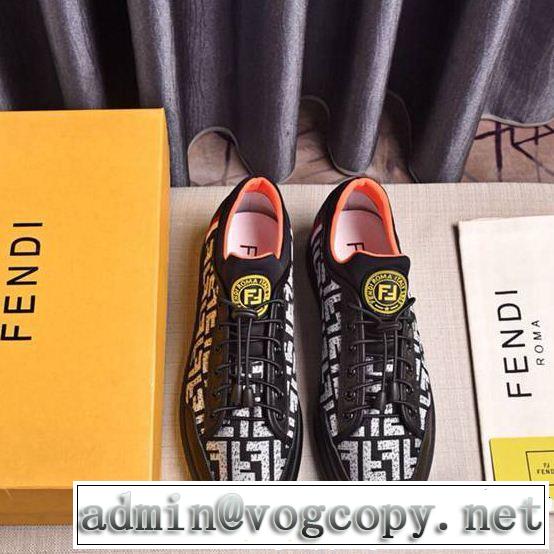 FENDI フェンディ カジュアルシューズ 2色可選 2019年最新ファッション 人気ストリートブランド新品
