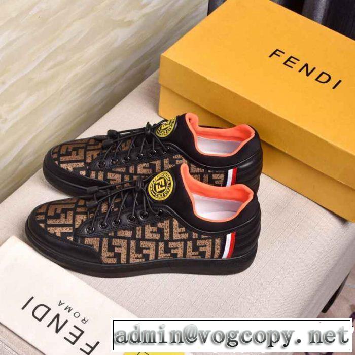 FENDI フェンディ カジュアルシューズ 2色可選 2019年最新ファッション 人気ストリートブランド新品