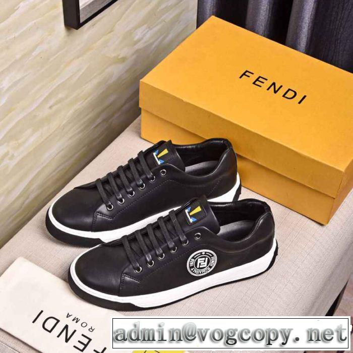 2019春夏は人気定番 夏おすすめ人気ブランドアイテム FENDI フェンディ カジュアルシューズ 2色可選