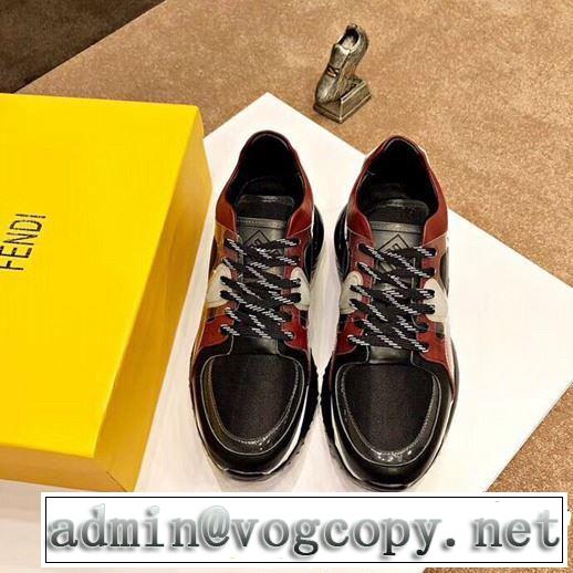FENDI フェンディ カジュアルシューズ 2色可選 素敵なスタイルで夏の定番 2019夏ファション新品