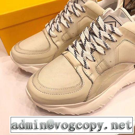 春夏の流行り2019新品 おしゃれデザインも大人気 FENDI フェンディ カジュアルシューズ 2色可選
