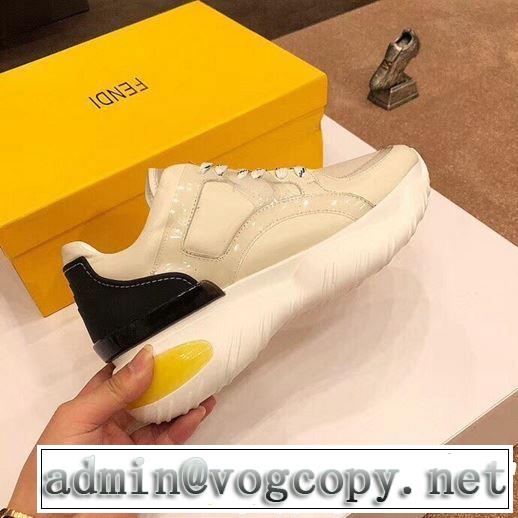 春夏の流行り2019新品 おしゃれデザインも大人気 FENDI フェンディ カジュアルシューズ 2色可選