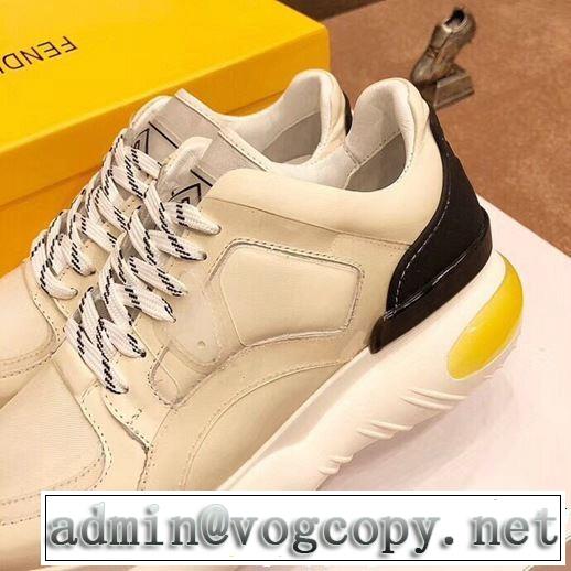 春夏の流行り2019新品 おしゃれデザインも大人気 FENDI フェンディ カジュアルシューズ 2色可選