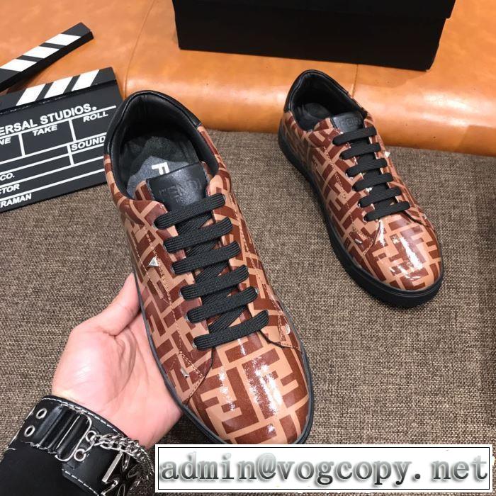 まずは定番！人気アイテム FENDI フェンディ カジュアルシューズ 3色可選 2019春夏トレンドアイテム