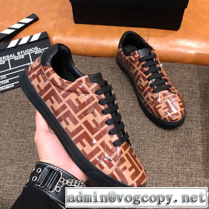 まずは定番！人気アイテム FENDI フェンディ カジュアルシューズ 3色可選 2019春夏トレンドアイテム