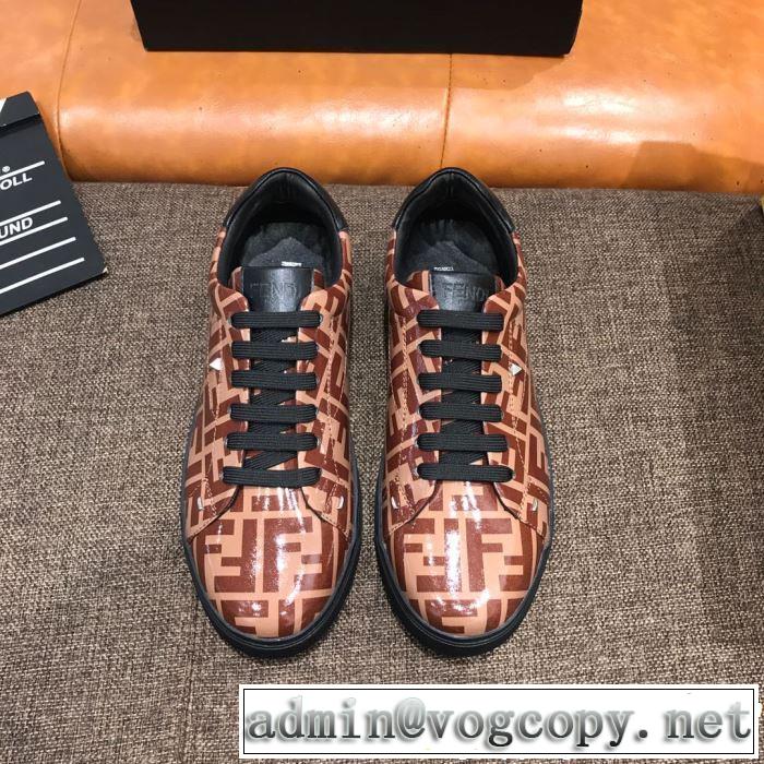 まずは定番！人気アイテム FENDI フェンディ カジュアルシューズ 3色可選 2019春夏トレンドアイテム