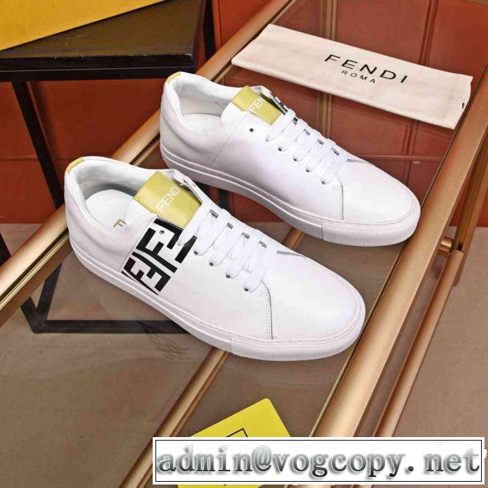 カジュアルシューズ 2色可選 2019年最新ファッショ 今期のトレンド定番アイテム FENDI フェンディ