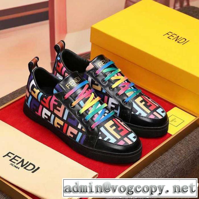 FENDI フェンディ カジュアルシューズ 2019春夏も引き続きトレンド 今流行のストリート上品