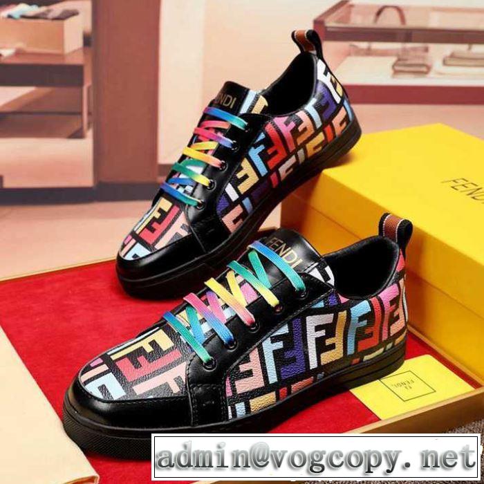 FENDI フェンディ カジュアルシューズ 2019春夏も引き続きトレンド 今流行のストリート上品