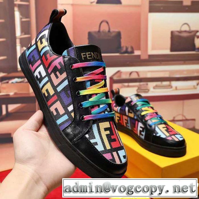 FENDI フェンディ カジュアルシューズ 2019春夏も引き続きトレンド 今流行のストリート上品
