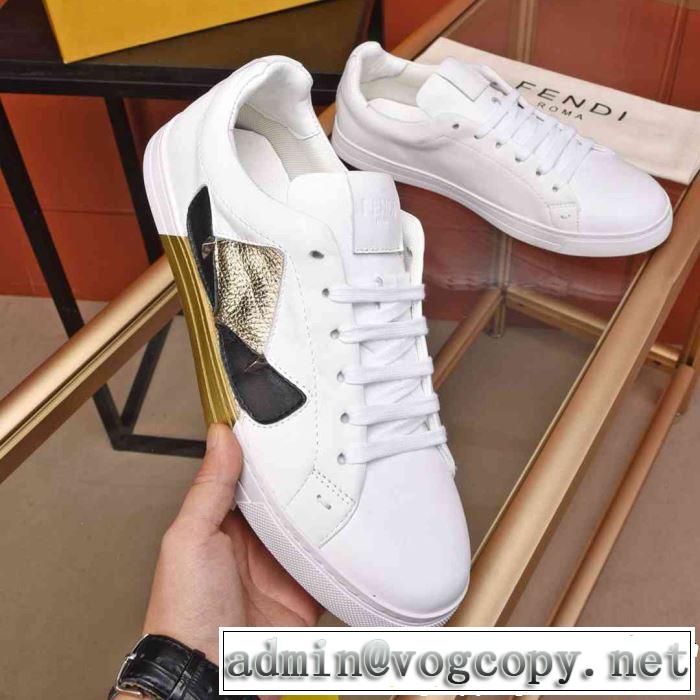 FENDI フェンディ カジュアルシューズ 2色可選 2019春夏は人気定番 オシャレ印象で人気の高い