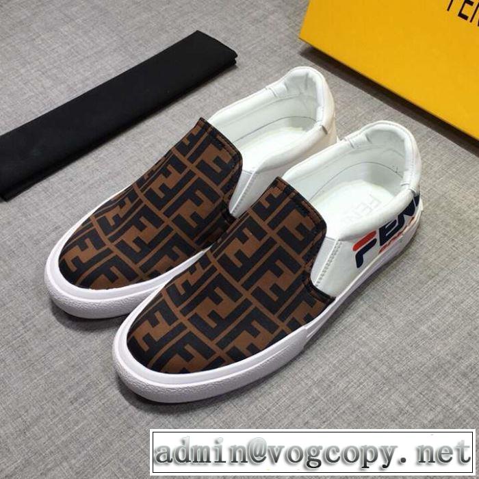 2019春夏の大注目トレンド フェンディ FENDI カジュアルシューズ 春夏シンプルファッションでOK！