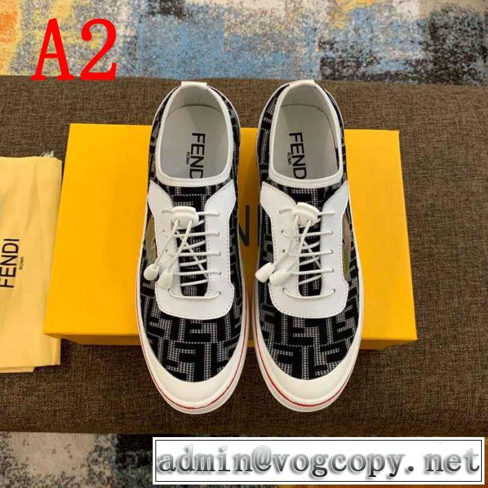 フェンディ FENDI ランニングシューズ 2色可選 2019春夏トレンドアイテム 今期のトレンド定番アイテム