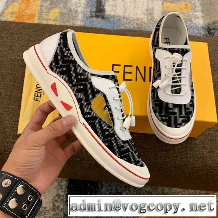 フェンディ FENDI ランニングシューズ 2色可選 2019春夏トレンドアイテム 今期のトレンド定番アイテム