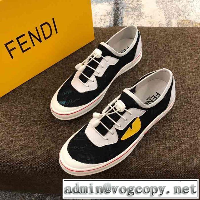 《2019年》今、注目のストリート フェンディ FENDI ランニングシューズ 人気ストリートブランド新品
