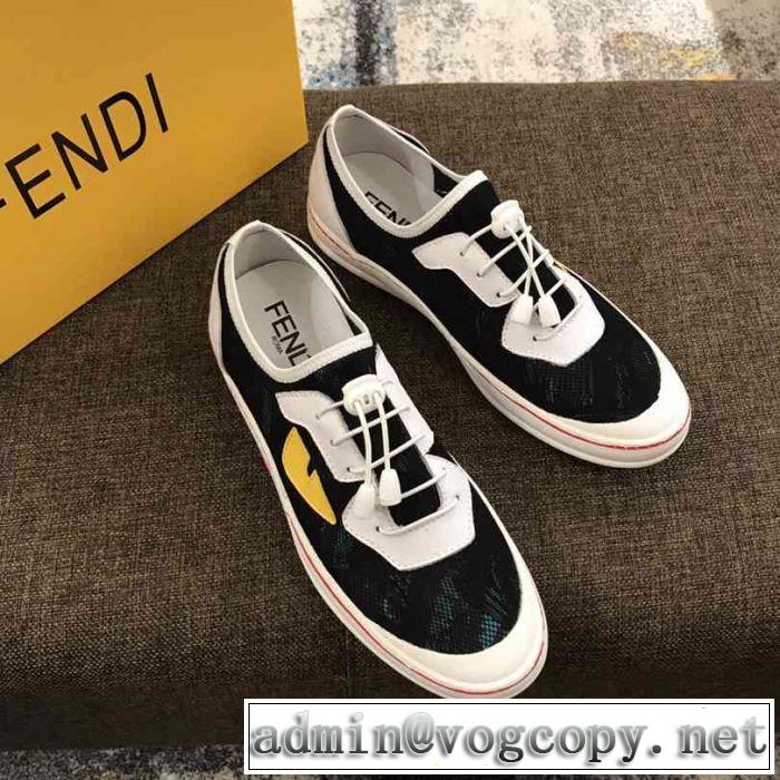 《2019年》今、注目のストリート フェンディ FENDI ランニングシューズ 人気ストリートブランド新品