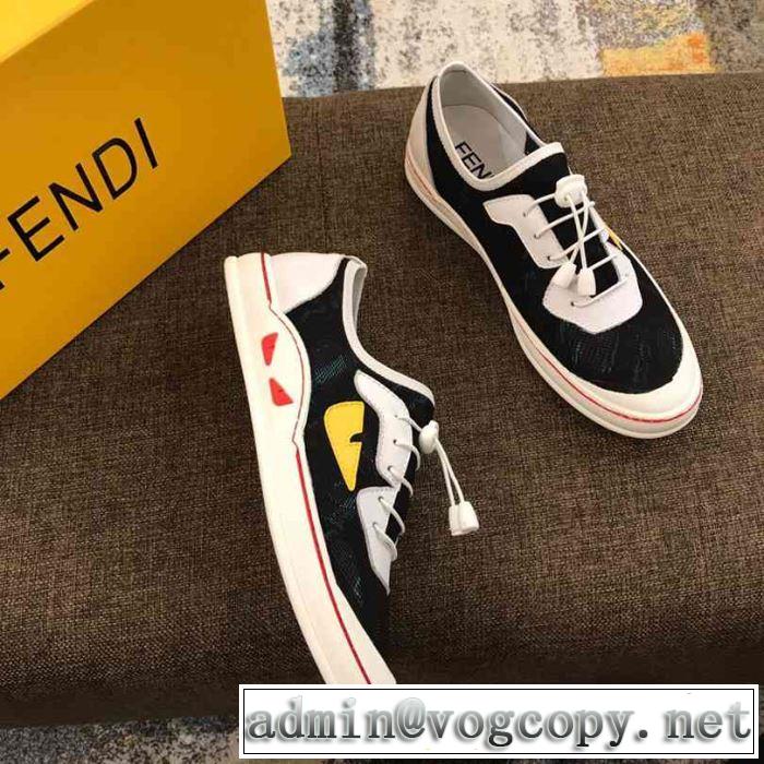 《2019年》今、注目のストリート フェンディ FENDI ランニングシューズ 人気ストリートブランド新品