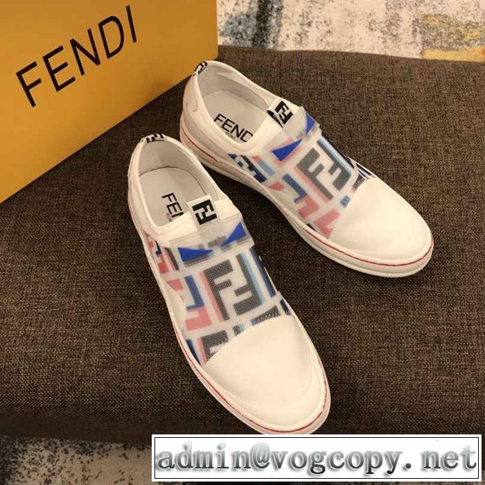 人気夏ファションおすすめ 2019春夏のトレンド新商品 フェンディ FENDI ランニングシューズ 2色可選