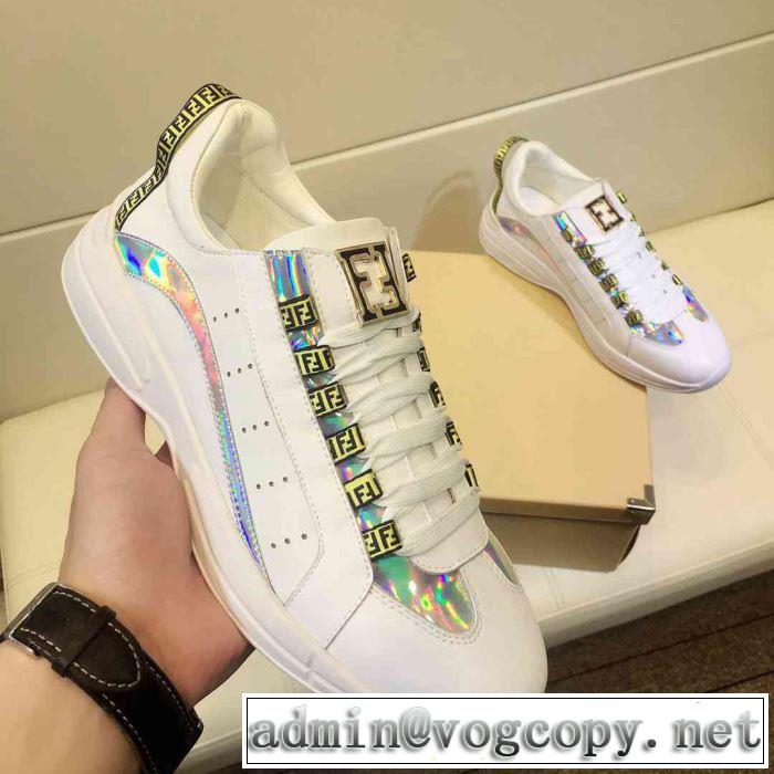2色可選 カジュアルシューズ フェンディ FENDI 絶妙にオシャレ人気アイテム おしゃれな夏ファッション2019