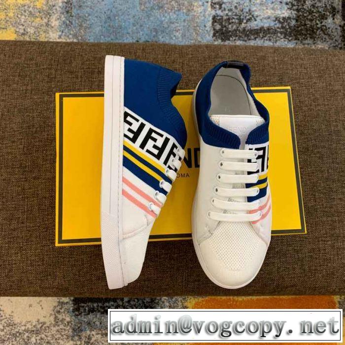 今季は特に注目ファション 2019春夏人気トレンドアイテム フェンディ FENDI カジュアルシューズ 2色可選