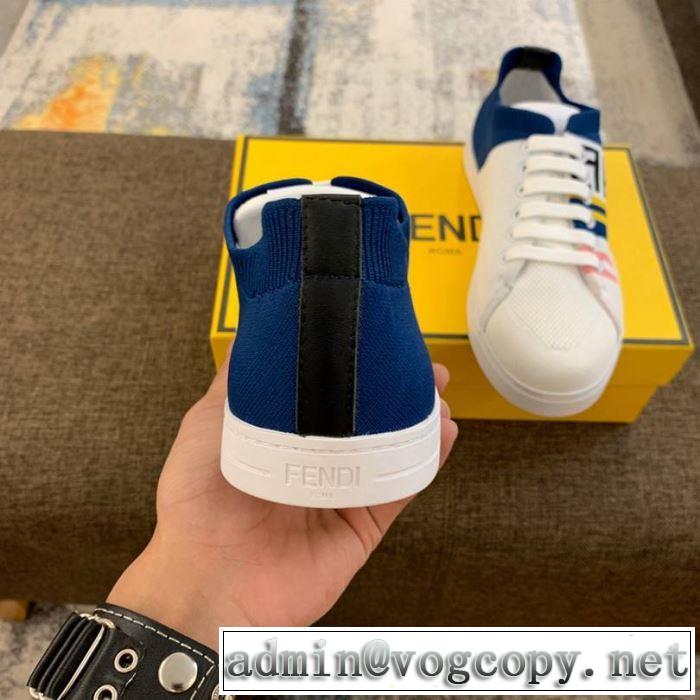 今季は特に注目ファション 2019春夏人気トレンドアイテム フェンディ FENDI カジュアルシューズ 2色可選