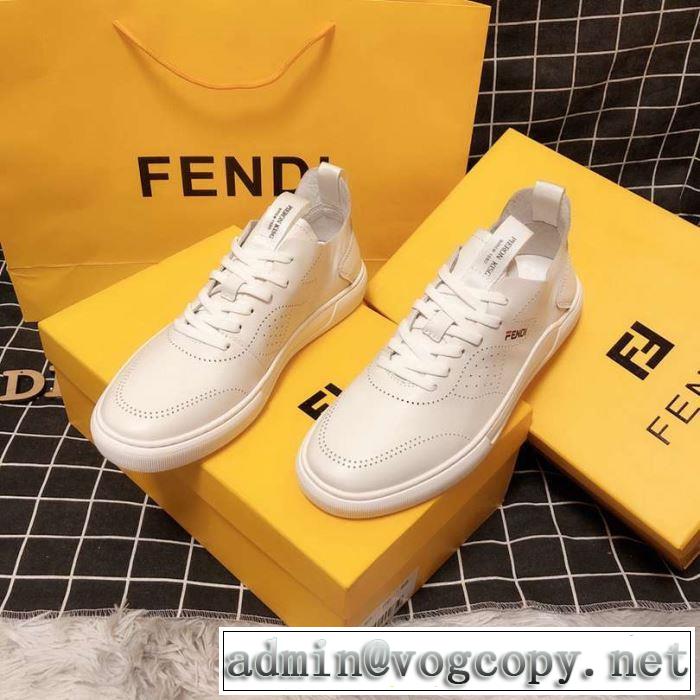 2019春夏も引き続き人気セール フェンディ FENDI カジュアルシューズ 一気にトレンド感満載な着こなし
