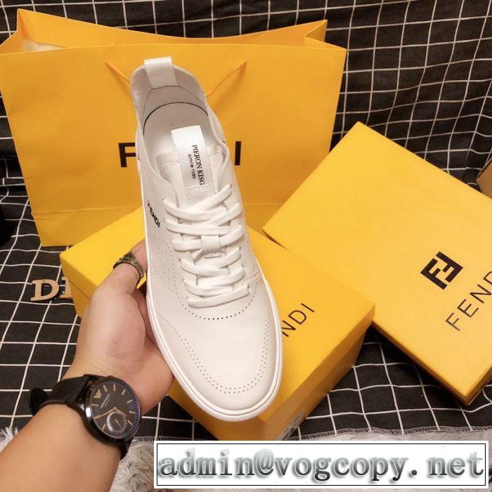 2019春夏も引き続き人気セール フェンディ FENDI カジュアルシューズ 一気にトレンド感満載な着こなし