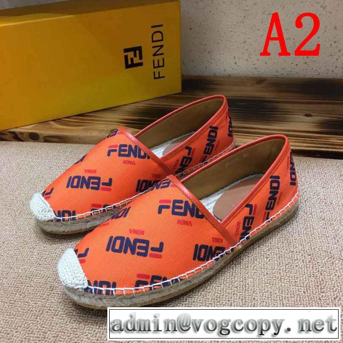 フェンディ FENDI カジュアルシューズ 4色可選 男女兼用 2019SSのトレンド商品 今シーズン注目のデザイン