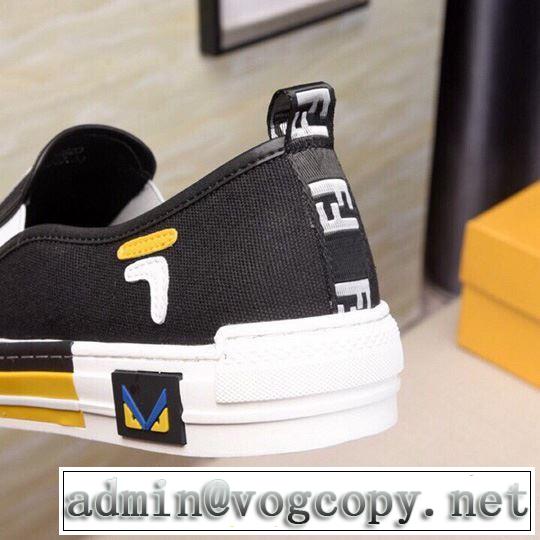 【2019年】夏のファッション フェンディ FENDI カジュアルシューズ 2色可選 今から夏まで活躍する