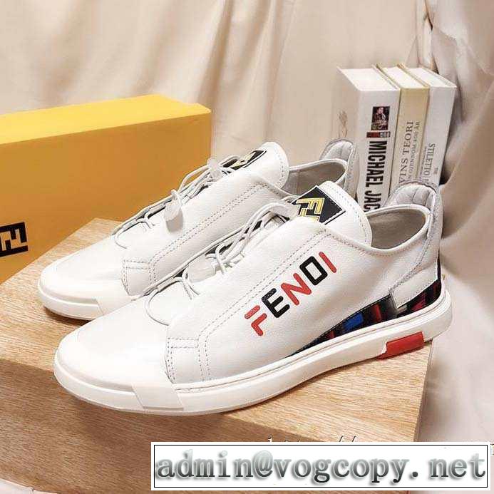 人気ブランドの秋冬新色 フェンディ FENDI 着心地もなめらかで快適 ランニングシューズ 2019トレンドカラー秋冬セール