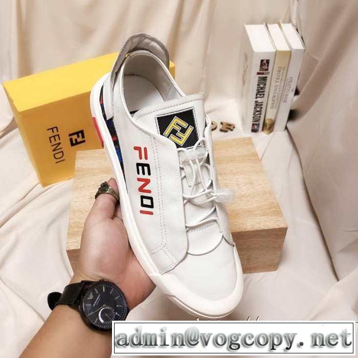 人気ブランドの秋冬新色 フェンディ FENDI 着心地もなめらかで快適 ランニングシューズ 2019トレンドカラー秋冬セール