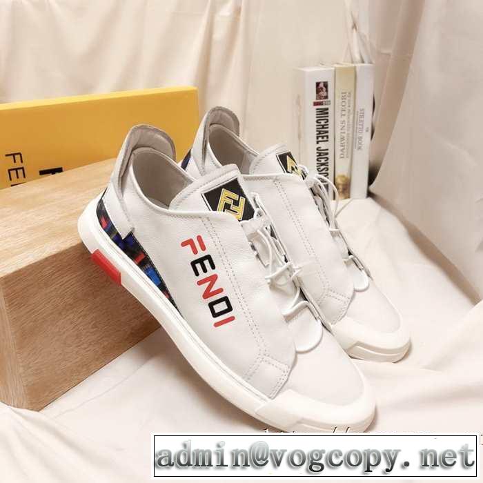 人気ブランドの秋冬新色 フェンディ FENDI 着心地もなめらかで快適 ランニングシューズ 2019トレンドカラー秋冬セール