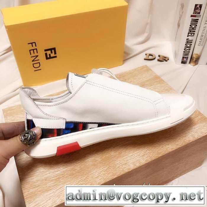 人気ブランドの秋冬新色 フェンディ FENDI 着心地もなめらかで快適 ランニングシューズ 2019トレンドカラー秋冬セール