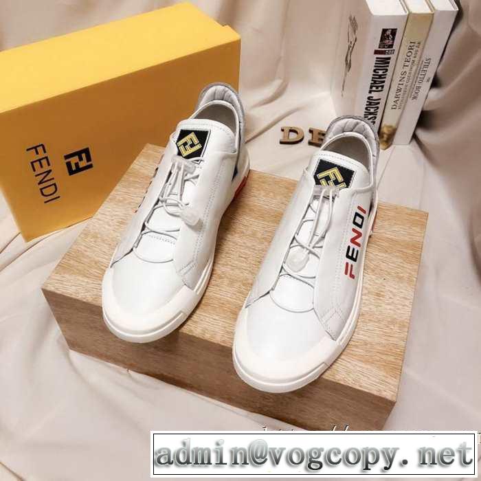 人気ブランドの秋冬新色 フェンディ FENDI 着心地もなめらかで快適 ランニングシューズ 2019トレンドカラー秋冬セール