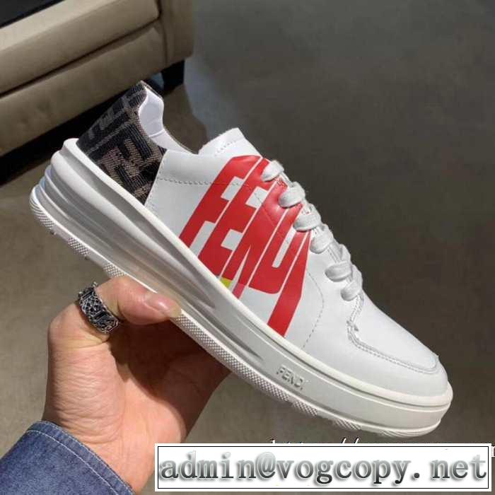 最重要！2019秋冬トレンド ファッション上級者向け フェンディ 人気の秋冬新作再登場 FENDI ランニングシューズ 素敵続くトレンド
