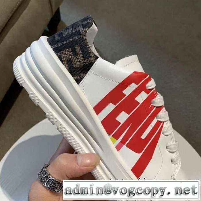 最重要！2019秋冬トレンド ファッション上級者向け フェンディ 人気の秋冬新作再登場 FENDI ランニングシューズ 素敵続くトレンド