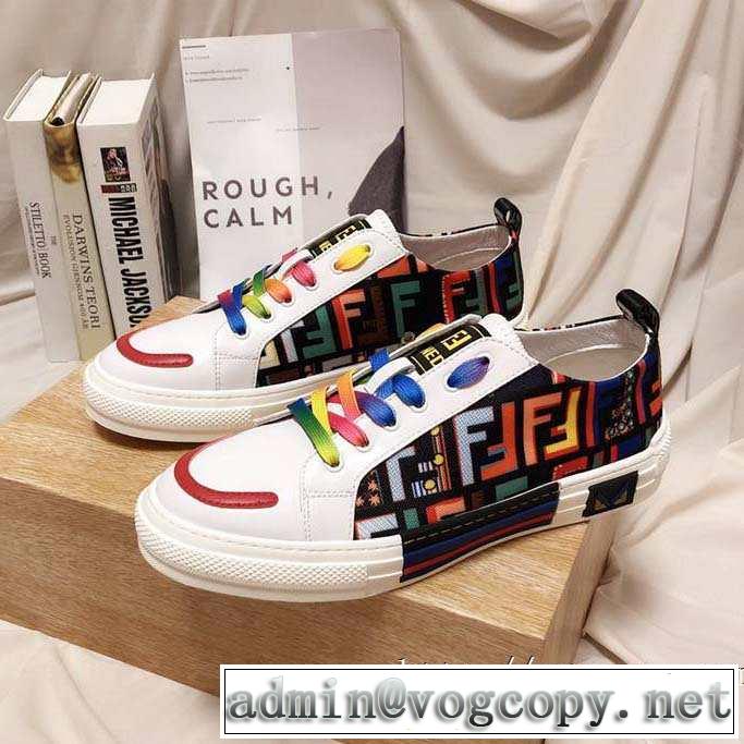 今年らしいおすすめ新品 フェンディ FENDI 2019秋断然ブランド推し ランニングシューズ おしゃれなファッションコーデ