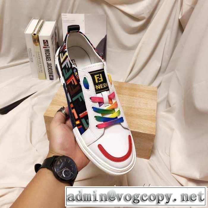 今年らしいおすすめ新品 フェンディ FENDI 2019秋断然ブランド推し ランニングシューズ おしゃれなファッションコーデ