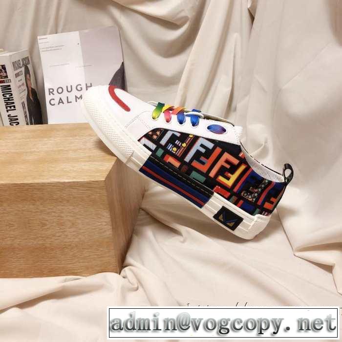 今年らしいおすすめ新品 フェンディ FENDI 2019秋断然ブランド推し ランニングシューズ おしゃれなファッションコーデ