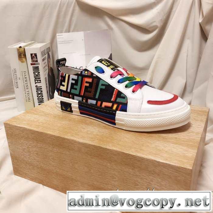 今年らしいおすすめ新品 フェンディ FENDI 2019秋断然ブランド推し ランニングシューズ おしゃれなファッションコーデ