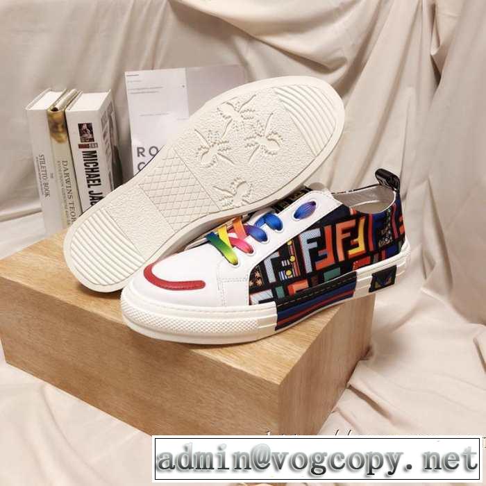 今年らしいおすすめ新品 フェンディ FENDI 2019秋断然ブランド推し ランニングシューズ おしゃれなファッションコーデ