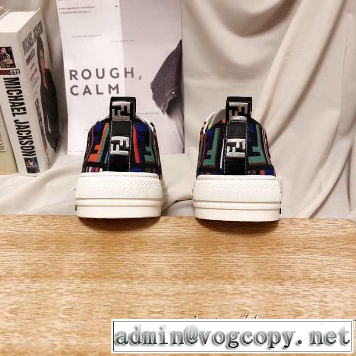 今年らしいおすすめ新品 フェンディ FENDI 2019秋断然ブランド推し ランニングシューズ おしゃれなファッションコーデ