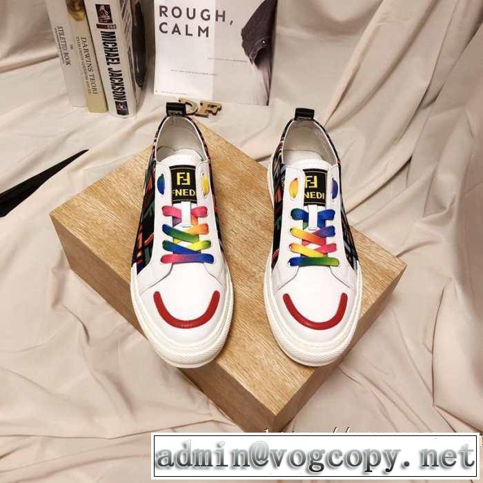 今年らしいおすすめ新品 フェンディ FENDI 2019秋断然ブランド推し ランニングシューズ おしゃれなファッションコーデ