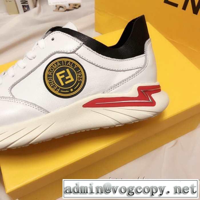 FENDI  ファッショントレンドを早速チェック 最速2019秋冬トレンドブランド フェンディ最高にCOOL秋冬新作 ランニングシューズ