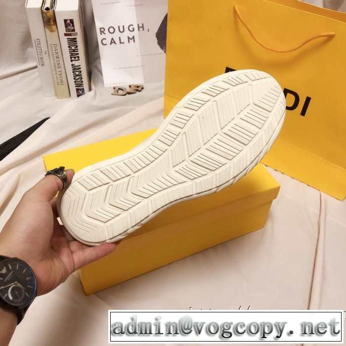 FENDI  ファッショントレンドを早速チェック 最速2019秋冬トレンドブランド フェンディ最高にCOOL秋冬新作 ランニングシューズ