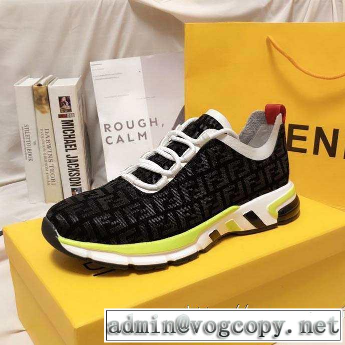 2019秋冬人気色おすすめ フェンディ 人気ブランドの新作秋冬トレンド FENDI ランニングシューズ 秋トレンドの新定番