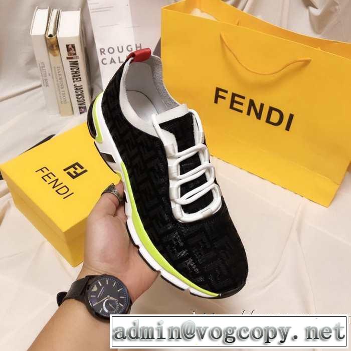 2019秋冬人気色おすすめ フェンディ 人気ブランドの新作秋冬トレンド FENDI ランニングシューズ 秋トレンドの新定番