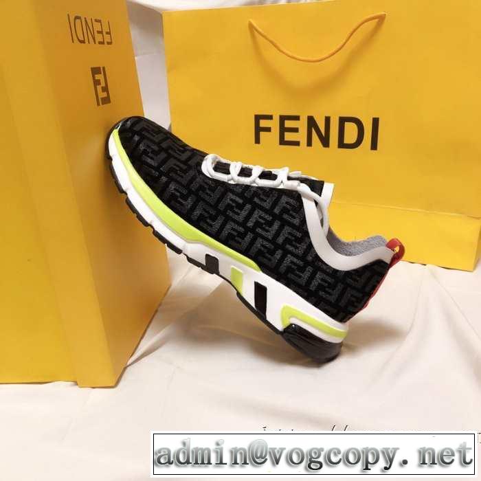 2019秋冬人気色おすすめ フェンディ 人気ブランドの新作秋冬トレンド FENDI ランニングシューズ 秋トレンドの新定番